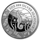 2018 Samoa 1 oz Silver Seahorse BU 2018 Samoa 1 oz Silver Seahorse BU